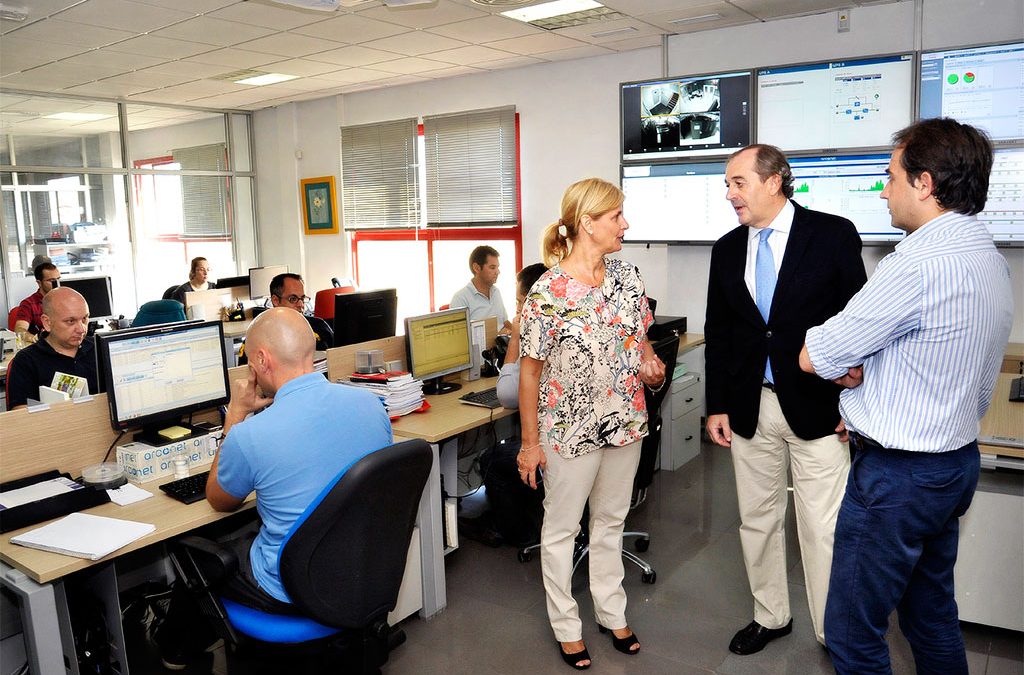DANTIA recibe la visita en Jerez de la alcaldesa de la ciudad