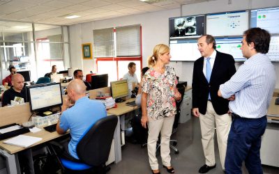 DANTIA recibe la visita en Jerez de la alcaldesa de la ciudad