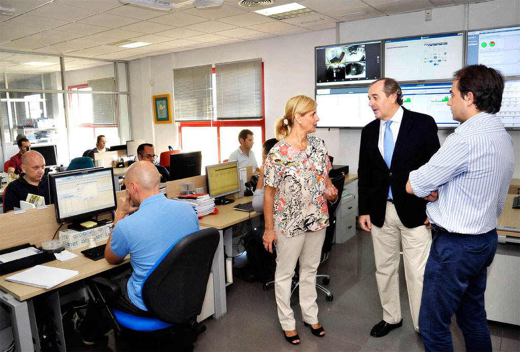 Dantia recibe la visita en Jerez de la alcaldesa de la ciudad