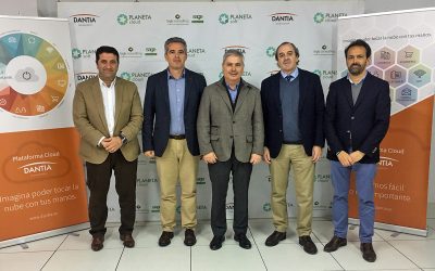 Alfonso Franch visita el DataCenter de DANTIA