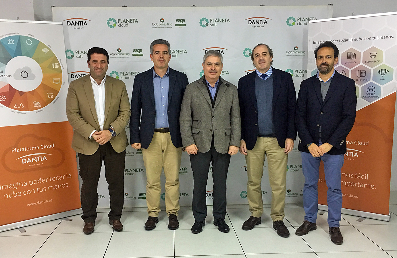 Alfonso Franch visita el Data Center de Dantia