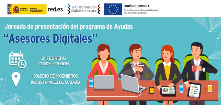 Jornada de presentación del Programa de Ayudas “Asesores Digitales"