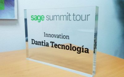 DANTIA Tecnología, Premio a la Innovación en el Sage Summit Madrid 2017