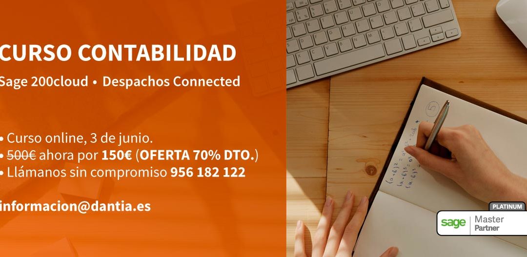 Curso de formación en Contabilidad Sage 200cloud y Sage Despachos Connected