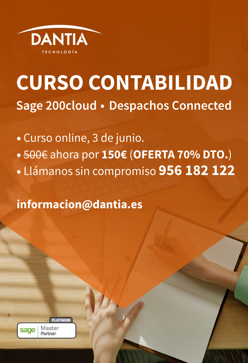 Curso de formación en Contabilidad Sage 200cloud y Sage Despachos Connected