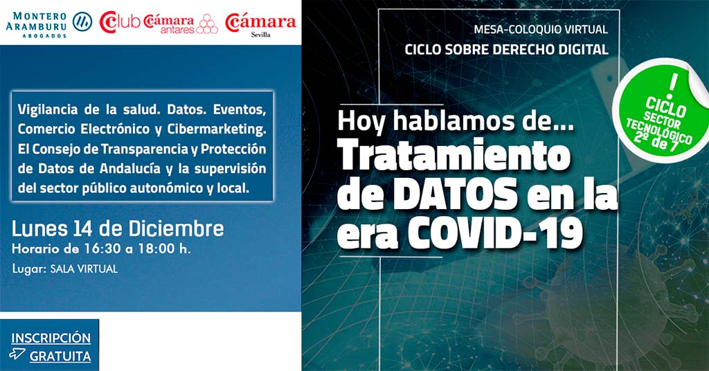 DANTIA participa en la Mesa-Coloquio Virtual Ciclo sobre Derecho Digital "Tratamiento de datos en la era COVID-19"