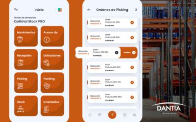 DANTIA lanza al mercado su Aplicación Móvil para Almacenes con Sistema Picking & Packing integrado para la preparación de pedidos