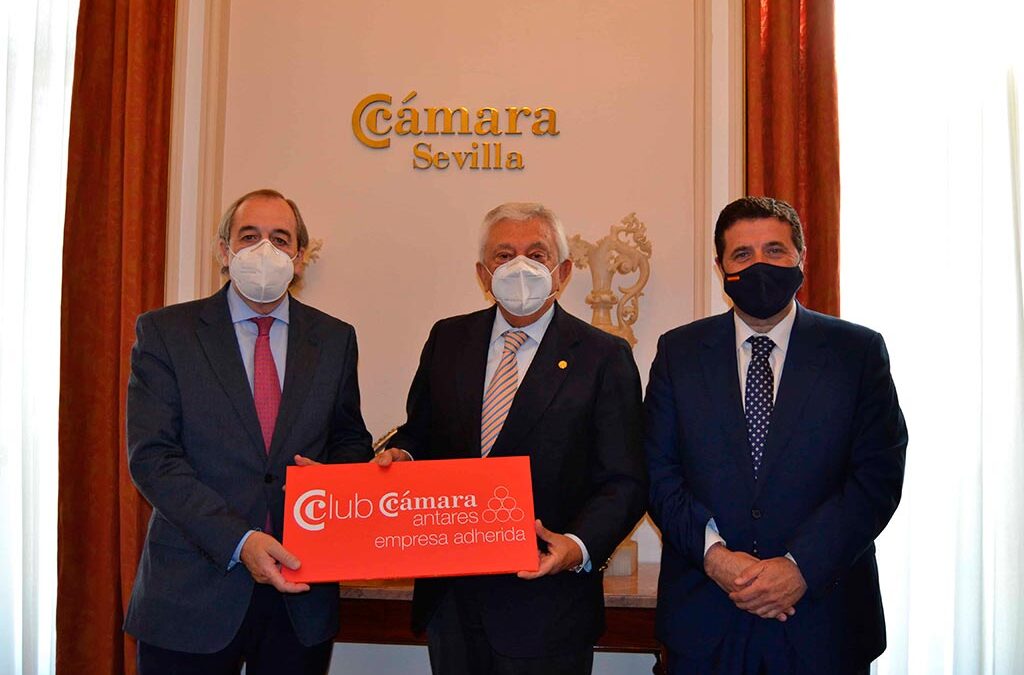DANTIA Tecnología comienza a formar parte del Club Cámara Antares de Sevilla como empresa adherida