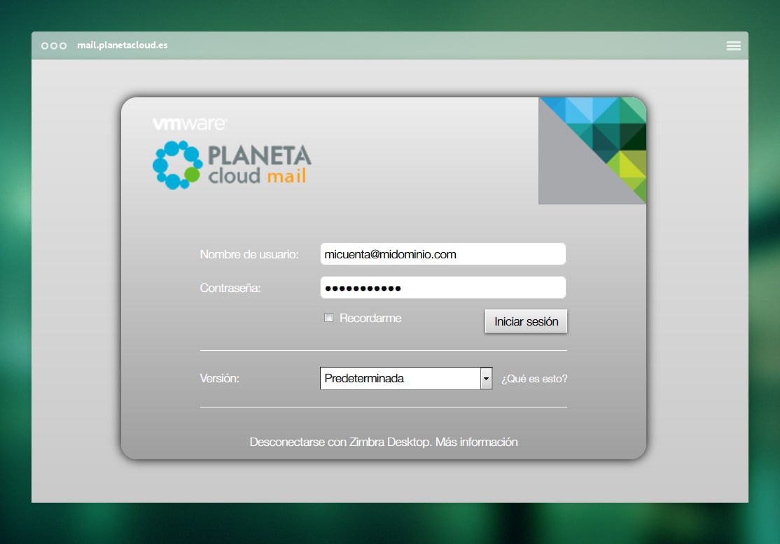 Guía de configuración: Acceso a Zimbra Webmail Guía de configuración: Acceso a Zimbra Webmail