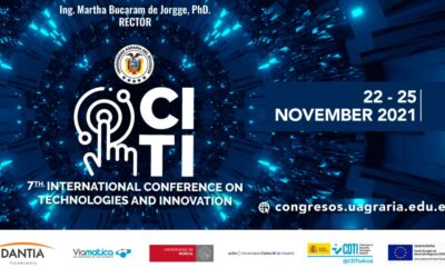 DANTIA Tecnología participa en el VII Congreso Internacional de Tecnologías e Innovación (CITI 2021) celebrado en Guayaquil, Ecuador