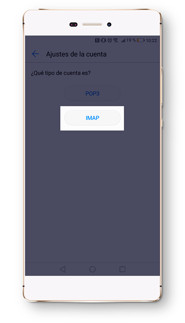 Guía de Configuración de Correo IMAP en Android