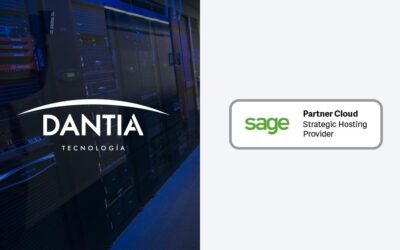 DANTIA Tecnología sigue creciendo en sus Servicios en la Nube como Sage Partner Cloud; Strategic Hosting Provider