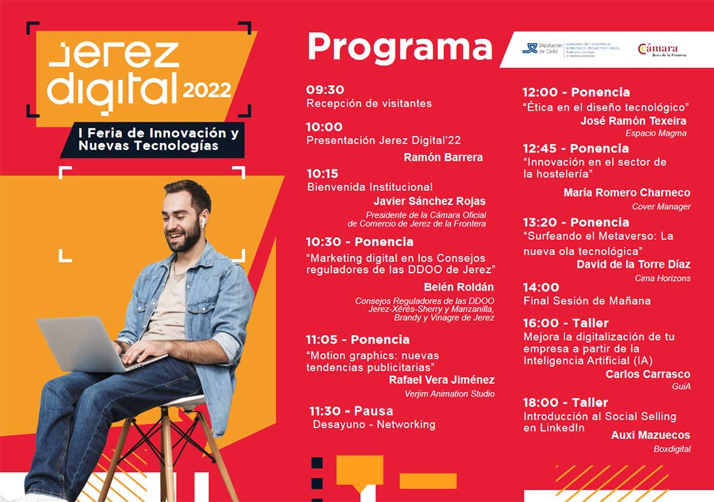 Programa I Feria de Innovación y Nuevas Tecnologías 'Jerez Digital 2022'
