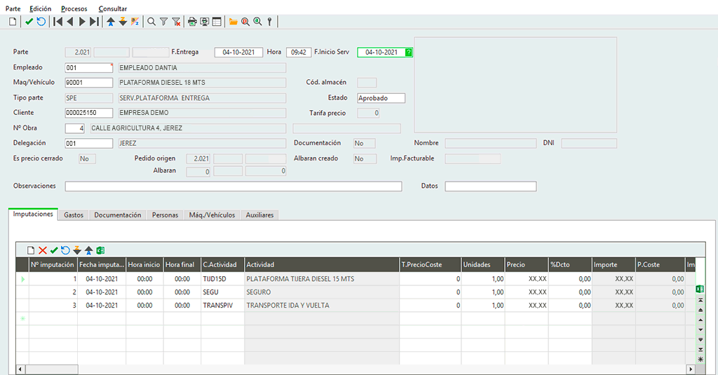 Sage 200 Rental C Edition