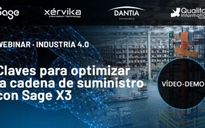 Webinar «Claves para optimizar la cadena de suministro con Sage X3»