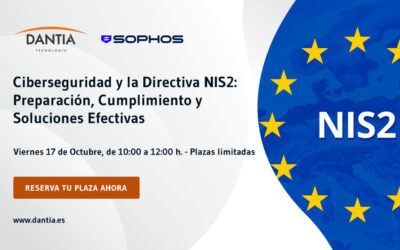 Evento exclusivo: Ciberseguridad y la Directiva NIS2 – Preparación, Cumplimiento y Soluciones Efectivas