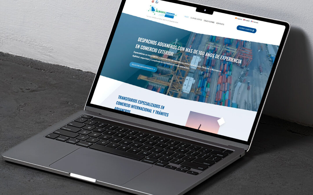 Albides estrena una nueva página web desarrollada por DANTIA Tecnología