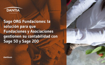 Sage ORG Fundaciones: la solución para que Fundaciones y Asociaciones gestionen su contabilidad con Sage 50 y Sage 200